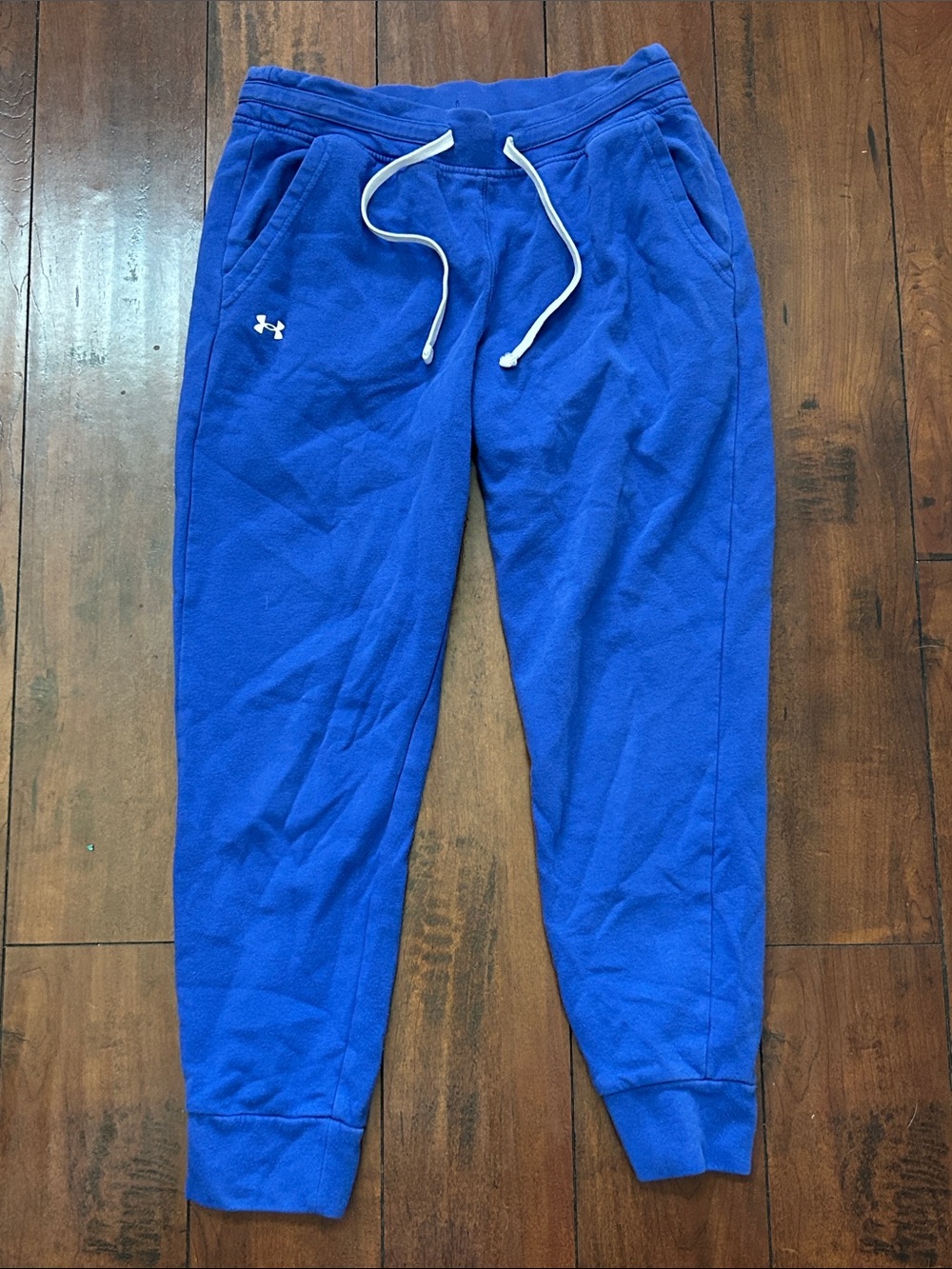 Under Armour Royal Blue Men’s Fleece Joggers with Drawstring